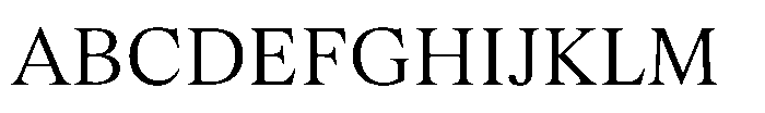 Exact Light Font UPPERCASE