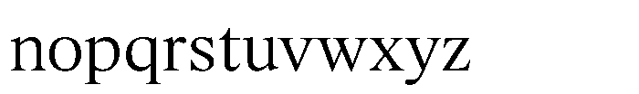 Exact Light Font LOWERCASE