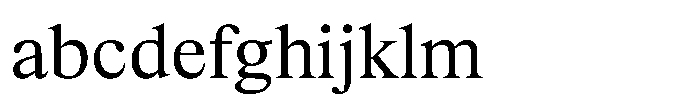 Exact Regular FONT