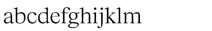 Exact X-Light FONT