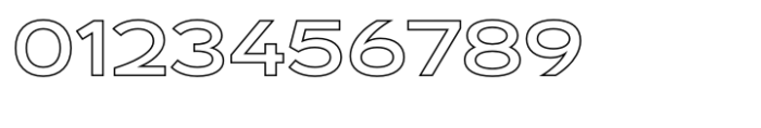 Exalted Extended Bold Outline Font OTHER CHARS