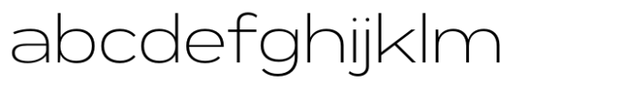 Exalted Extended ExtraLight FONT