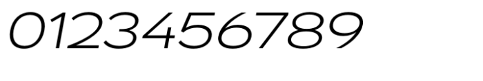 Exalted Extended Light Italic Font OTHER CHARS