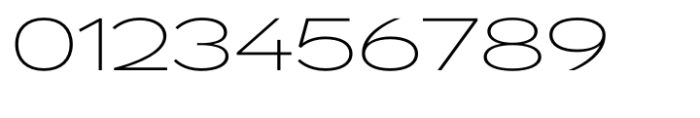 Exalted Wide ExtraLight Font OTHER CHARS