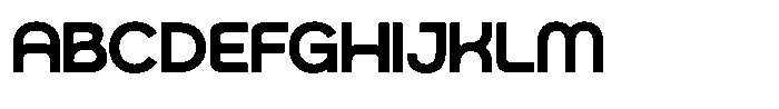 Exatron Bold Font UPPERCASE