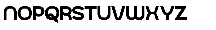 Exatron Bold Font UPPERCASE