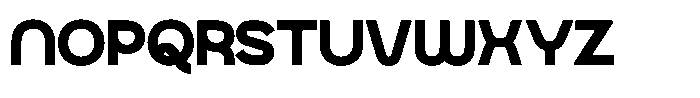 Exatron Extra Bold Font UPPERCASE