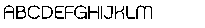 Exatron Light Font UPPERCASE