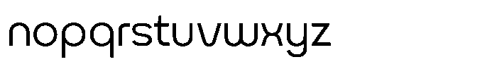Exatron Light Font LOWERCASE