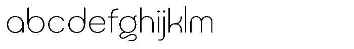 Exatron Thin FONT