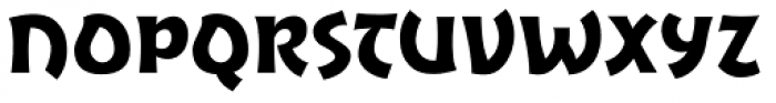 Excalibur Sword Thrust Font UPPERCASE