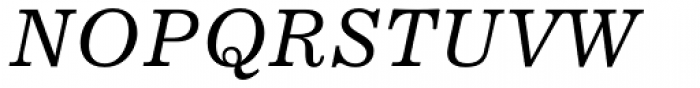 Excelsior Cyrillic Italic Font UPPERCASE