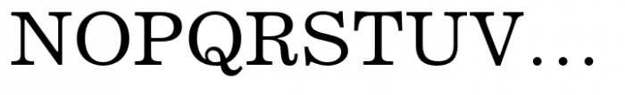 Excelsior Cyrillic Upright Font UPPERCASE