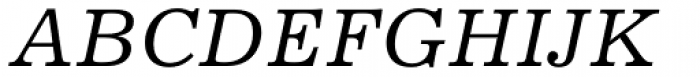 Excelsior Italic Font UPPERCASE