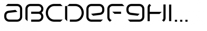 Excessa Athletic Font LOWERCASE