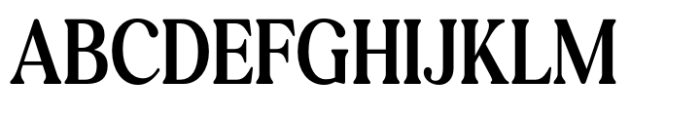 Exclusive Editorial Condensed Font UPPERCASE