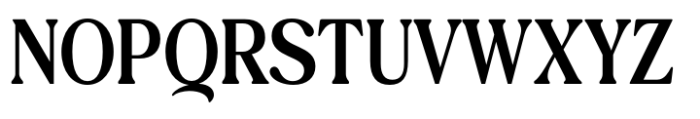 Exclusive Editorial Condensed Font UPPERCASE