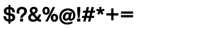 Exensa Grotesk Extra Bold Font OTHER CHARS