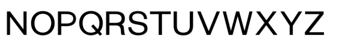 Exensa Grotesk Regular Font UPPERCASE