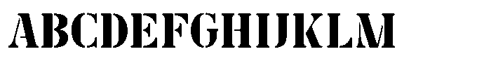 Exiger Regular FONT