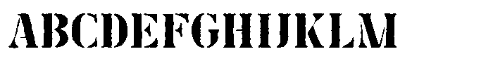 Exiger Stamp FONT