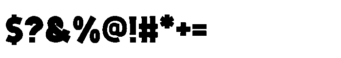Exile Teils Font OTHER CHARS