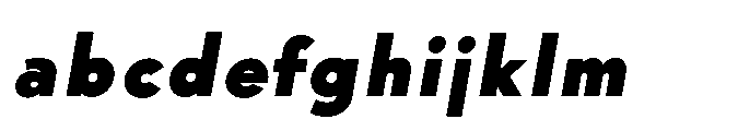 Existential Black Italic FONT