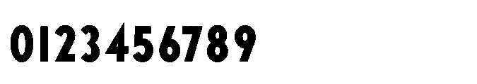 Existential Bold Condensed Font OTHER CHARS