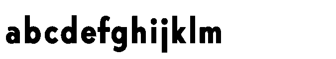 Existential Bold Condensed FONT