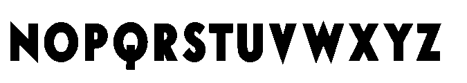 Existential Extra Bold Condensed Font UPPERCASE
