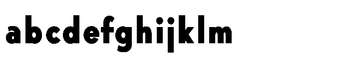 Existential Extra Bold Condensed FONT