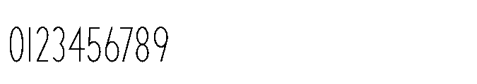 Existential Extra Light Condensed Italic Font OTHER CHARS