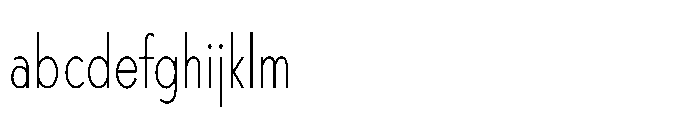 Existential Extra Light Condensed Italic FONT