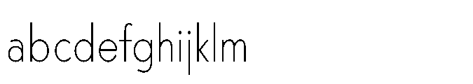 Existential Extra Light Condensed FONT