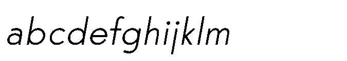 Existential Italic FONT