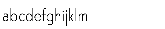 Existential Light Condensed FONT