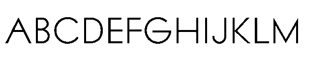 Existential Regular Font UPPERCASE