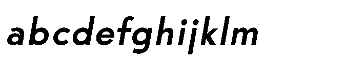 Existential Semi Bold Italic FONT