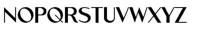 Existo Bold Font UPPERCASE