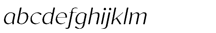Existo Italic FONT