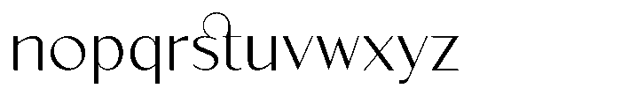 Existo Regular Font LOWERCASE