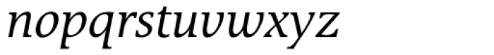 Exlibris Italic Font LOWERCASE