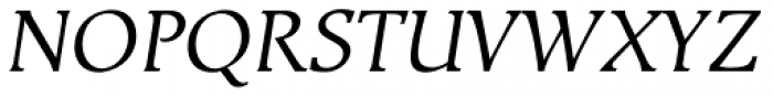 Exlibris Std Italic Font UPPERCASE