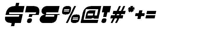 Exmora Italic Font OTHER CHARS