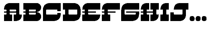 Exmora Regular Font UPPERCASE