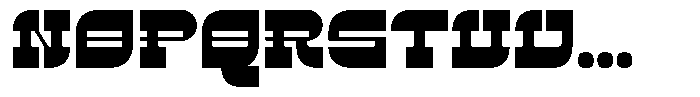 Exmora Regular Font UPPERCASE