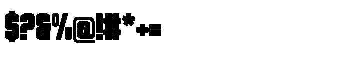 Exodiah Regular Font OTHER CHARS
