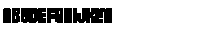 Exodiah Regular Font UPPERCASE