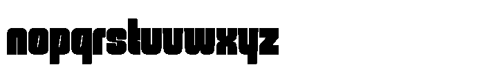 Exodiah Regular Font LOWERCASE