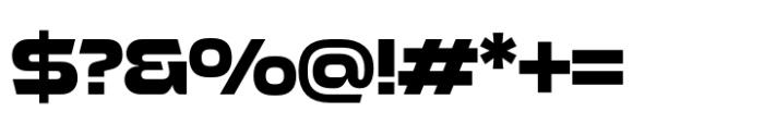 Exofant Extra Bold Font OTHER CHARS